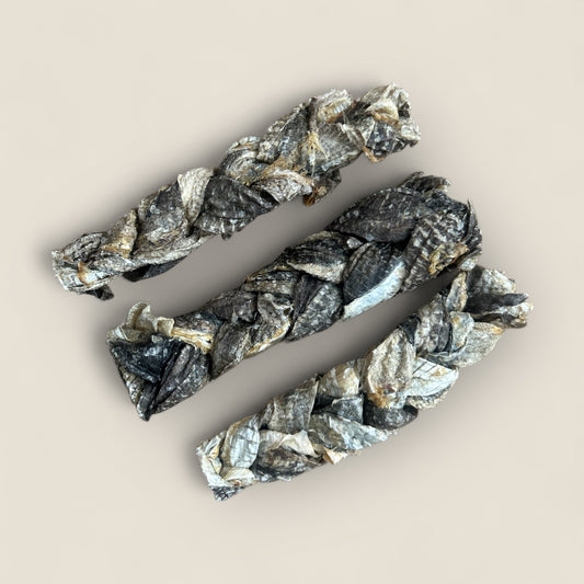 mackerel skin braid
